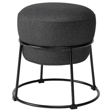 Pouffe Vissle Dark Grey