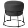 Pouffe Vissle Dark Grey