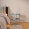 Bedside Table/Shelf Unit Blue-Turquoise