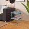 Bedside Table/Shelf Unit Blue-Turquoise