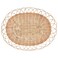 Place Mat Natural/Rattan Handmade 35cm