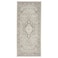 Rug Low Pile Light Grey 80X180cm
