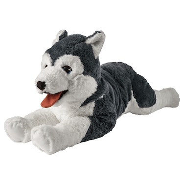 Soft Toy Dog/Siberian Husky 57cm