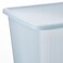 Storage Box With Lid Transparent Grey-Blue 36X50X35cm/44.5 L