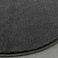 Bath Mat Dark Grey/Round 55cm