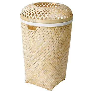 Laundry Basket Handmade Bamboo 50 L