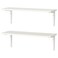 Wall Shelf Combination White/White 59X20cm