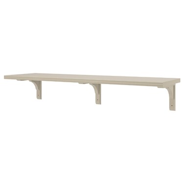 Wall Shelf Grey-Beige 120X30cm