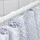 Shower Curtain White/Blue 180X200cm