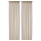 Sheer Curtains 1 Pair Light Beige 145X300cm