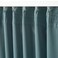 Room Darkening Curtains 1 Pair Dark Grey-Turquoise 145X300cm