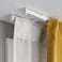 Curtain Track Set F Ceiling 2 Trck White
