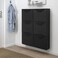 Shoe Cabinet/Storage Black 52X18X39cm