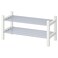 Shoe Rack White 79X32X37cm