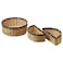 Basket Set Of 3 Bamboo