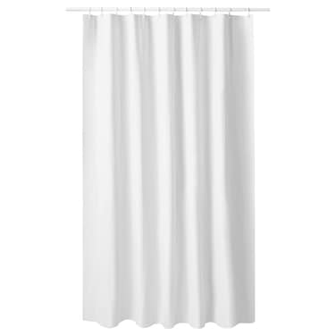 Shower Curtain White 180X200cm