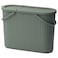 Bin With Lid Grey-Green 48 L