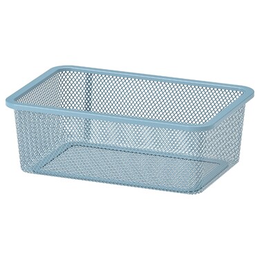Mesh Storage Box Grey-Blue 20X30X10cm