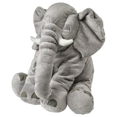 Soft Toy Elephant/Grey