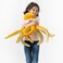 Soft Toy Octopus/Yellow 50cm