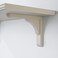 Wall Shelf Grey-Beige 80X30 Cm