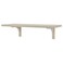 Wall Shelf Grey-Beige 80X30 Cm