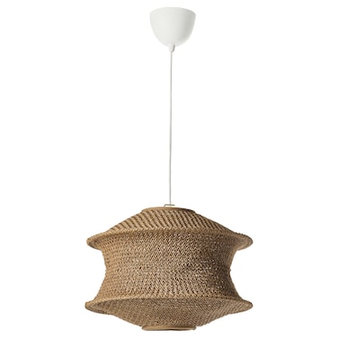 Pendant Lamp Beige/White 45 Cm