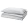 Duvet Cover And Pillowcase Grey 150X200/50X80 Cm