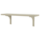 Wall Shelf Grey-Beige 80X20 Cm