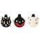 Decoration Bauble Set Of 3 Animals