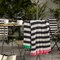 Throw Black/White 130X170 Cm/20 Pack