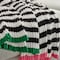 Throw Black/White 130X170 Cm/20 Pack