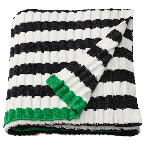 Throw Black/White 130X170 Cm/20 Pack