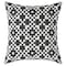 Cushion Cover Black/White 50X50 Cm