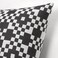 Cushion Cover Black/White 50X50 Cm