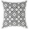 Cushion Cover Black/White 50X50 Cm