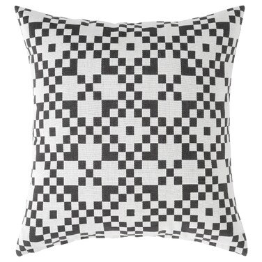 Cushion Cover Black/White 50X50 Cm