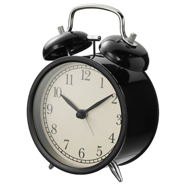 Alarm Clock Black 10 Cm/20 Pack