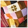 Cushion Cover Check Pattern Multicolour 50X50 Cm
