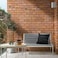 Cushion Cover Black Outdoor/Indoor 50X50 Cm