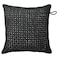 Cushion Cover Black Outdoor/Indoor 50X50 Cm