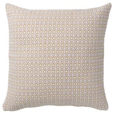 Cushion Cover White/Light Pink 50X50 Cm