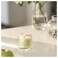 Scented Candle In Glass Apple/Light Green 12 Hr