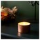 Scented Candle In Metal Tin Sandalwood &amp; Patchouli Copper-Colour 17 Hr