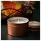 Scented Candle In Metal Tin Sandalwood &amp; Patchouli Copper-Colour 17 Hr