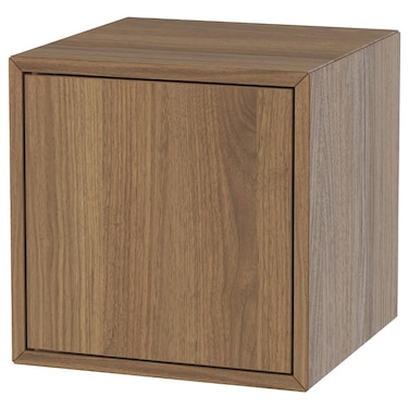 Cabinet With Door Brown/Walnut Effect 35X35X35cm