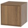 Cabinet With Door Brown/Walnut Effect 35X35X35cm