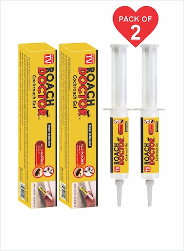 Ready-to-Use Cockroach Gel Bait - Effective Roach Killer for Homes &amp; Kitchens Pack Of 2
