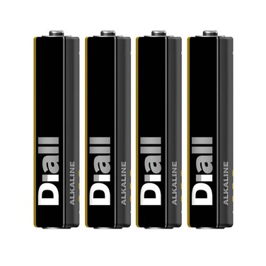 Diall AAA Alkaline Battery Pack (4 Pc.)