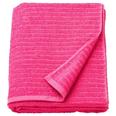 Bath Sheet Bright Pink 100X150cm